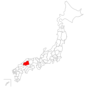 広島県の地図