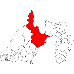 静岡市の地図